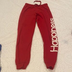 Happiness S Red sweats